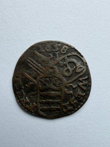 Nederland, West-Friesland Duit 1658 Enkhuizen (Zonder
