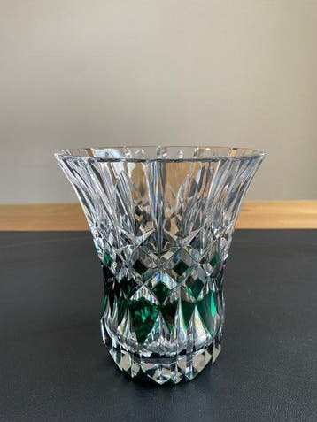 Val Saint Lambert - Vaas - Kristal - Pièce Unique, Antiek en Kunst, Antiek | Glas en Kristal