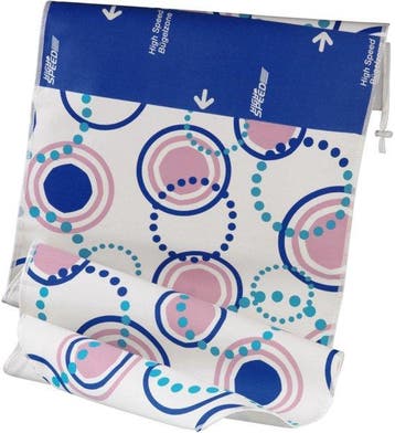 Xavax Strijkplankovertrek roze/blauw Medium 130x48cm, Verzenden, Nieuw