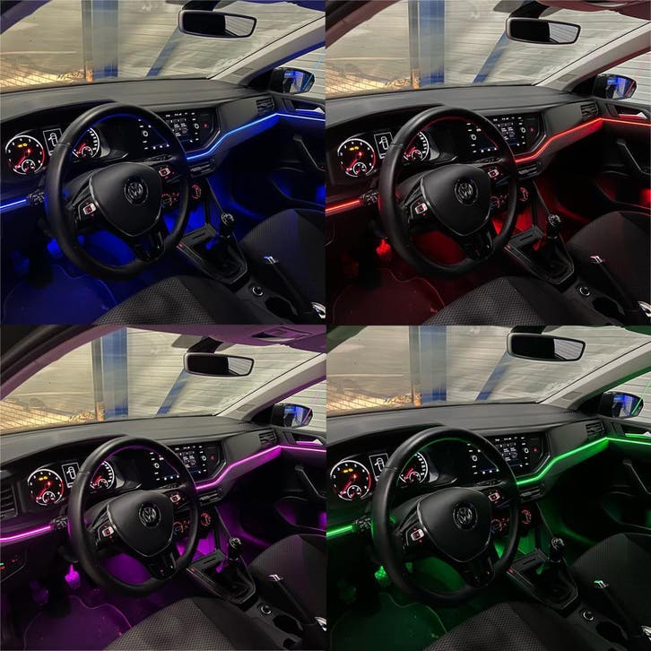 Ambient lighting inbouw Volkswagen / Audi / BMW / Mercedes, Auto diversen, Auto-accessoires, Nieuw