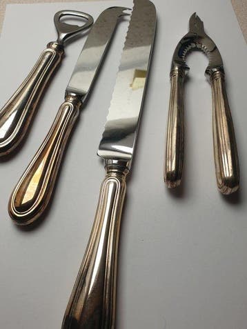 Tafelmes (4) - .800 zilver