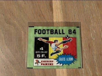 1984 Panini Football 84 Belgium - RARE pochette bustina pack, Nieuw