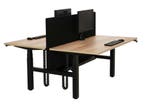 Duo bureau Zit sta YOUP07  zwart eiken 200x80, Ophalen of Verzenden, Nieuw