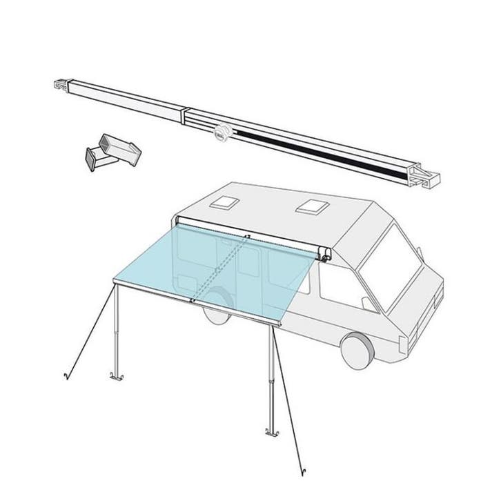 Fiamma Rafter F45/F65/F80, Caravans en Kamperen, Voortenten en Luifels, Nieuw, Fiamma, Ophalen of Verzenden