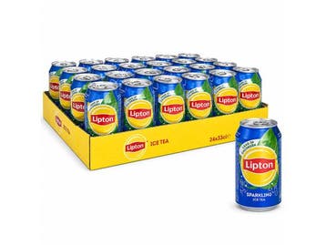 Veiling - 2x 2x tray Lipton ice tea sparkling Zero
