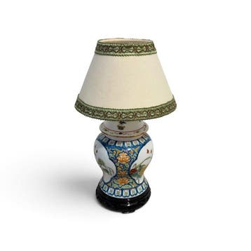 Tafellamp - Modernista - Keramiek, Hout - chinoiserie, Antiek en Kunst