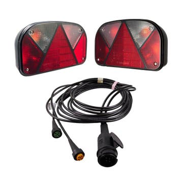 Aanhangerverlichting Set Aspöck Multipoint 2, 12m | 13-polig, Ophalen of Verzenden, Nieuw
