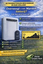 Growatt AURA5000 Thuisbatterij 5 kWh – vanaf €1299 |, Doe-het-zelf en Verbouw, Zonnepanelen en Toebehoren, Ophalen of Verzenden