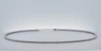Halsketting - 14 karaat Witgoud - 7.50ct. tw. Diamant, Nieuw
