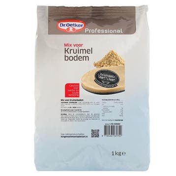Dr.Oetker Prof. Kruimelbodem mix 1kg, Verzenden, Nieuw