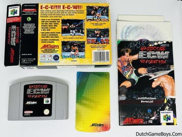 Nintendo 64 / N64 - ECW - Hardcore Revolution - UKV, Verzenden, Gebruikt