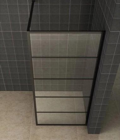 Wiesbaden Horizon Inloopdouche met Raster – 110 x 200 cm – 8, Doe-het-zelf en Verbouw, Sanitair, Bad, Nieuw, Glas, Ophalen of Verzenden
