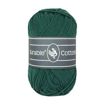 Durable Cotton 8 - 2151 Hunter Green, Hobby en Vrije tijd, Breien en Haken, Verzenden, Nieuw