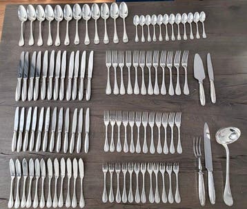 Christofle - Bestekset voor 12 personen (101) - Linten -