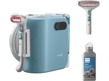 Philips -  Meubelreiniger 1.6 L Wit/blauw, Verzenden, Nieuw, Minder dan 1200 watt