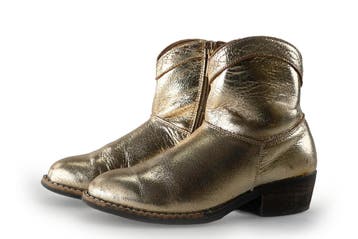 Milo &amp; Mila Cowboy laarzen Meisjes in maat 32 Goud, Verzenden, Jongen of Meisje, Zo goed als nieuw, Milo &amp; Mila