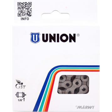 Union ketting 1/2x1/8, Fietsen en Brommers, Fietsonderdelen, Verzenden, Nieuw