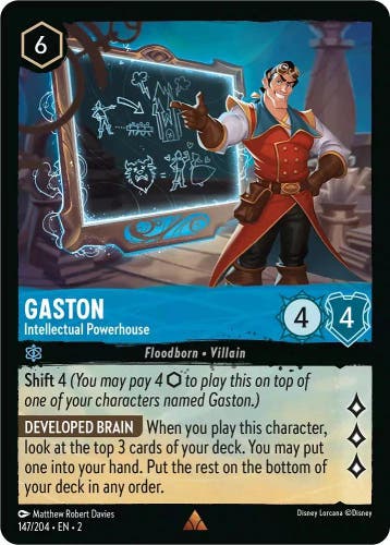 [147/204] - GASTON - Intellectual Powerhouse ENG FOIL [M/NM], Verzenden, Nieuw