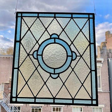 Glas-in-loodraam - 1950-1960