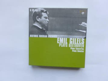 Emil Gilels plays Beethoven - piano concertos (6 CD), Cd's en Dvd's, Cd's | Klassiek, Ophalen of Verzenden, Zo goed als nieuw