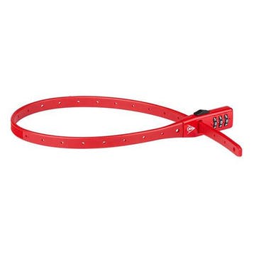 Cijferslot fies | Dunlop | 53 centimeter (3 cijfers, Rood), Verzenden, Nieuw