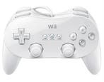 Wii Classic Controller Pro Wit - Nintendo Wii Met garantie!, Spelcomputers en Games, Ophalen of Verzenden, Zo goed als nieuw