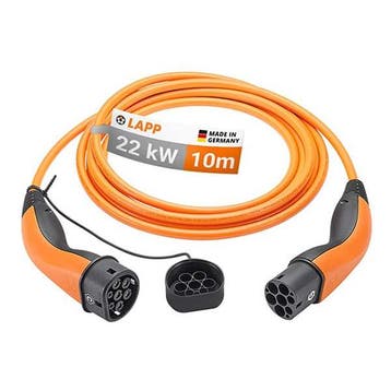 Laadkabel type 2 | LAPP | 10 meter (22 kW, Oranje), Auto-onderdelen, Verzenden, Nieuw