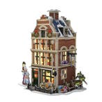 Cubic Fun 3D Puzzel Hollands Huisje Winter Bakkerij + Lic..., Verzenden, Nieuw