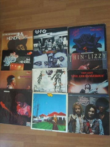 U F O , Thin Lizzy , Jimi Hendrix - 12 Album inc. Doppel LP, Nieuw in verpakking