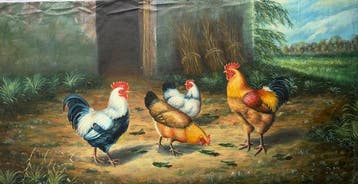 Daniel Fitz ( 1943 - 2006 ) - Le ferme