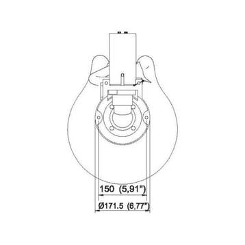 Talamex Toilet elektrisch Large 12V, Ophalen of Verzenden, Nieuw, Kombuis en Sanitair