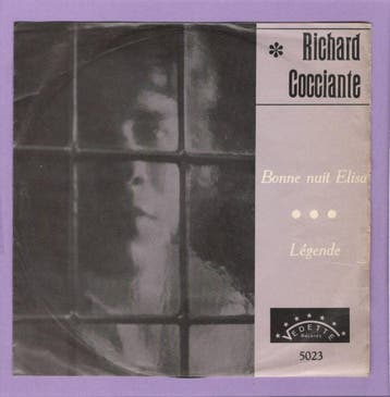 Richard Cocciante – Bonne Nuit Elisa / Légende (7-Vinyl-Sin, Ophalen of Verzenden, Nieuw in verpakking