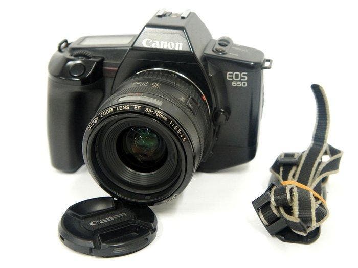 ≥ Canon EOS 650 / EF 35-70mm 3.5-4.5 Zoom Lens Digitale reflex