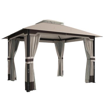 Paviljoen 3,6x3 M Waterafstotend Stabiel Winterbestendig Tui, Verzenden, Nieuw