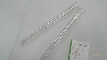 Reageerbuisjes test tube glas 20 cm Ø2 cm set 12 stuks, Ophalen of Verzenden, Nieuw