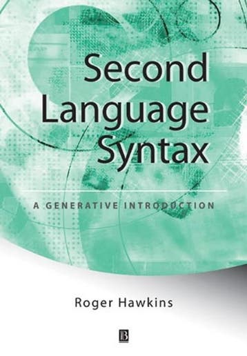 Second Language Syntax 9780631191841, Boeken, Zo goed als nieuw