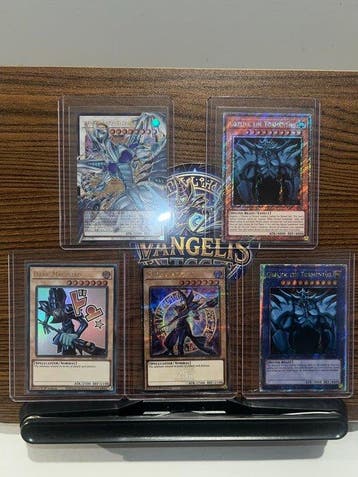 Konami - 5 Card - Yu-Gi-Oh! - Obelisk the Tormentor Foil,, Nieuw