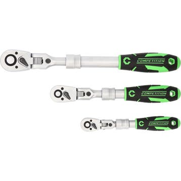 Competition Telescoop Ratelset 1/4, 3/8 en 1/2, Verzenden, Nieuw