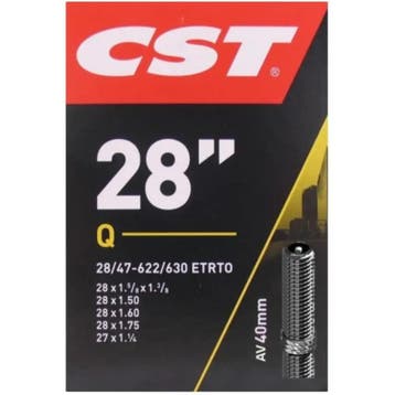 CST Binnenband 28 inch - Schrader ventiel 40mm - Butyl ru..., Fietsen en Brommers, Ophalen of Verzenden, Nieuw, Band