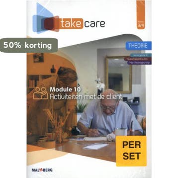 Niveau 3/4 verzorgende ig maatschappelijke zorg / Take Care, Verzenden, Zo goed als nieuw