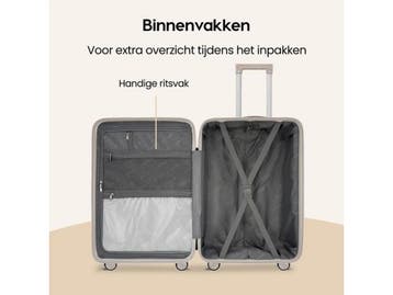 SKYCASES Urban Adventurer - Handbagage Koffer - Cijferslot -, Verzenden, Nieuw