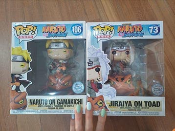 Funko - Funko Pop - Naruto Shippuden - Naruto on Gamakichi