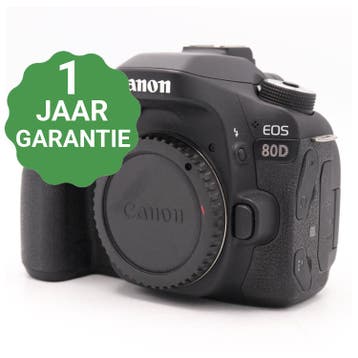 10% korting | Canon EOS 80D, Verzenden, Gebruikt, Canon
