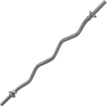 Tunturi Halterstang - Curlstang -120cm - 30mm -, Sport en Fitness, Ophalen of Verzenden, Zo goed als nieuw
