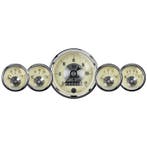 AutoMeter Gauge Kit 5 Pc 3-3/8in. & 2-1/16in. Elec Speedo, Ophalen of Verzenden, Nieuw