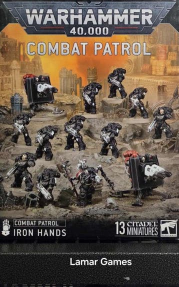 Combat Patrol Iron Hands (Warhammer 40.000 nieuw), Hobby en Vrije tijd, Wargaming, Ophalen of Verzenden, Nieuw