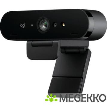 Logitech BRIO 4K webcam 13 MP 4096 x 2160 Pixels USB Grafiet, Computers en Software, Verzenden, Nieuw, Logitech