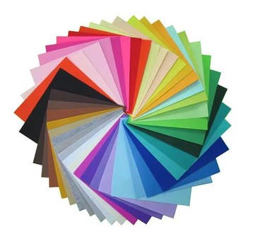 Set van 40 Vilt Stoffen Vellen 10 × 10 cm – DIY Knutsel- en, Verzenden, Nieuw
