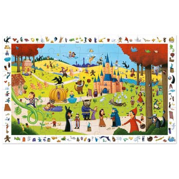 Djeco observatiepuzzel sprookjes -  van €14,99 voor €13,49, Ophalen of Verzenden, Nieuw