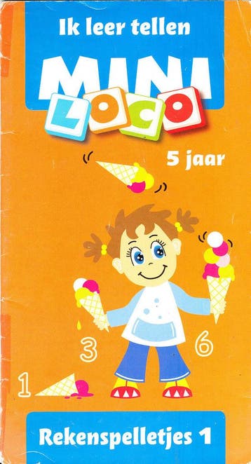 Mini Loco Rekenen Ik leer tellen groep 2, Verzenden, Nieuw
